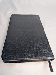 Holy Bible New Living Translation by Tyndale, Black Bonded Leather, 2004