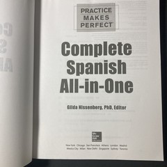 Complete Spanish All-In-One | By Gilda Nissenberg, PhD | Five Books In One
