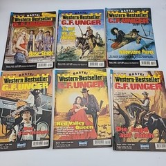 18 BASTEI Western-Bestseller G.F. Unger Pulp Fiction German Booklets Books
