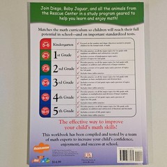 NEW Go Diego Go First Grade 1st Workbook Math Made Easy Homeschool Tutor Teacher