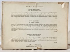 The International Horseman’s Dictionary by Zdzislaw Baranowski, J.A. Allen 1968