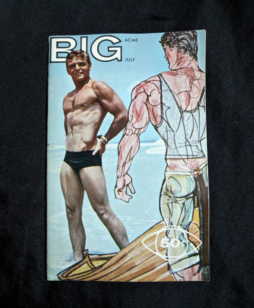 Vintage July 1962 BIG Magazine Vol. 2 No. 3 8.5 X 5.25 Inches Gay Interest Rare