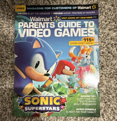 Walmart Parents’ Guide to Video Games Special Issue Nov 2024 Sonic Superstars