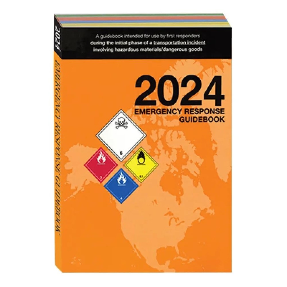 2024 Pocket Size Emergency Response Guidebook For Hazardous Materials