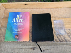 Original 1996 NLT It’s Alive! NT with Psalms & Proverbs Black Bonded Leather Box