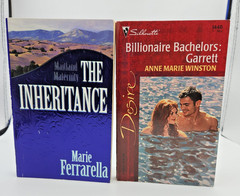 Lot of 6 Silhouette Harlequin Romance Novels Babies & Bachelors USA Love PB