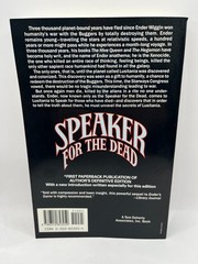 Orson Scott Card – Speaker for the Dead ~ SIGNED ~ 1992 ~ Author’s Definitive Ed