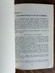 Biblical Numerology, John J. Davis 1978 ISBN: 0801028132 Numbers in the Bible PB