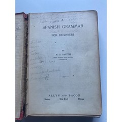 A Spanish Grammar For Beginners M. A. DeVITIS Allyn & Bacon 1915