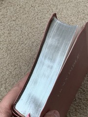 Nelson Personal Size Giant Print Bible King James Version Bonded Leather VG++