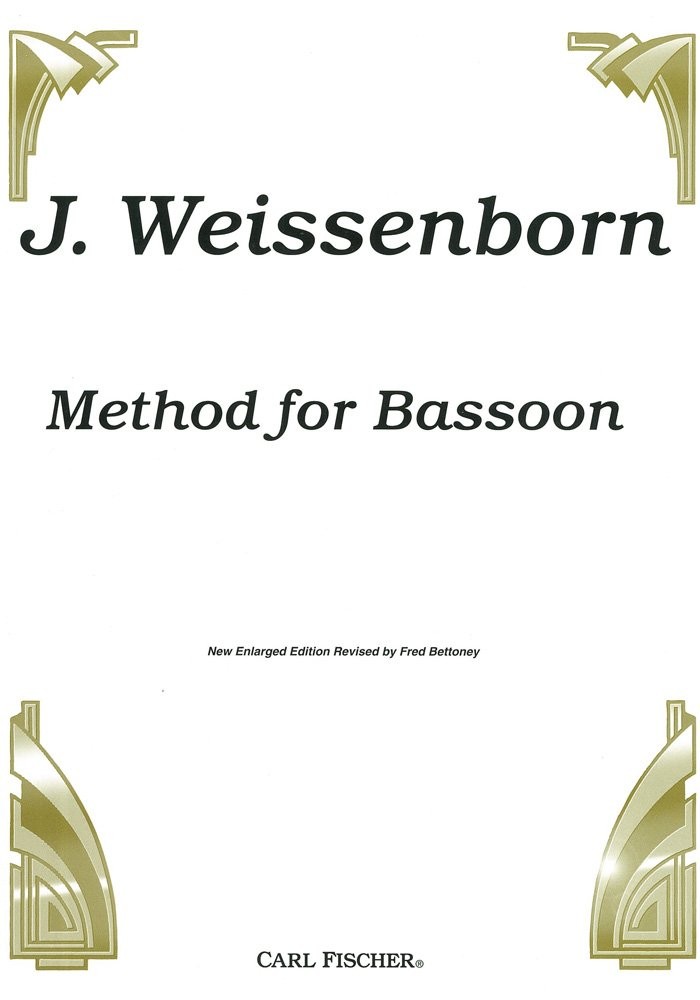 Carl Fischer 728425 Method For Bassoon