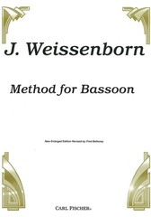 Carl Fischer 728425 Method For Bassoon