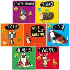 Kes Gray Oi Frog and Friends Collection 7 Books Set (Oi Duck-billed Platypus, Oi