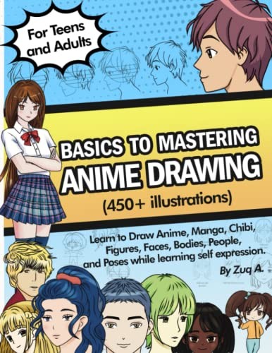 Basic to Mastering Anime Art – VERY GOOD
