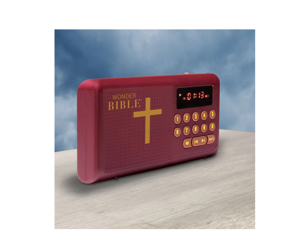 Wonder Bible KJV Talking Audio Bible Player New Version King James