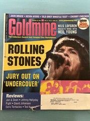 LOT OF 7 GOLDMINE MAGAZINES. ALL FROM YEAR 2008, BIWEEKLY MAGAZINE ISSUES.