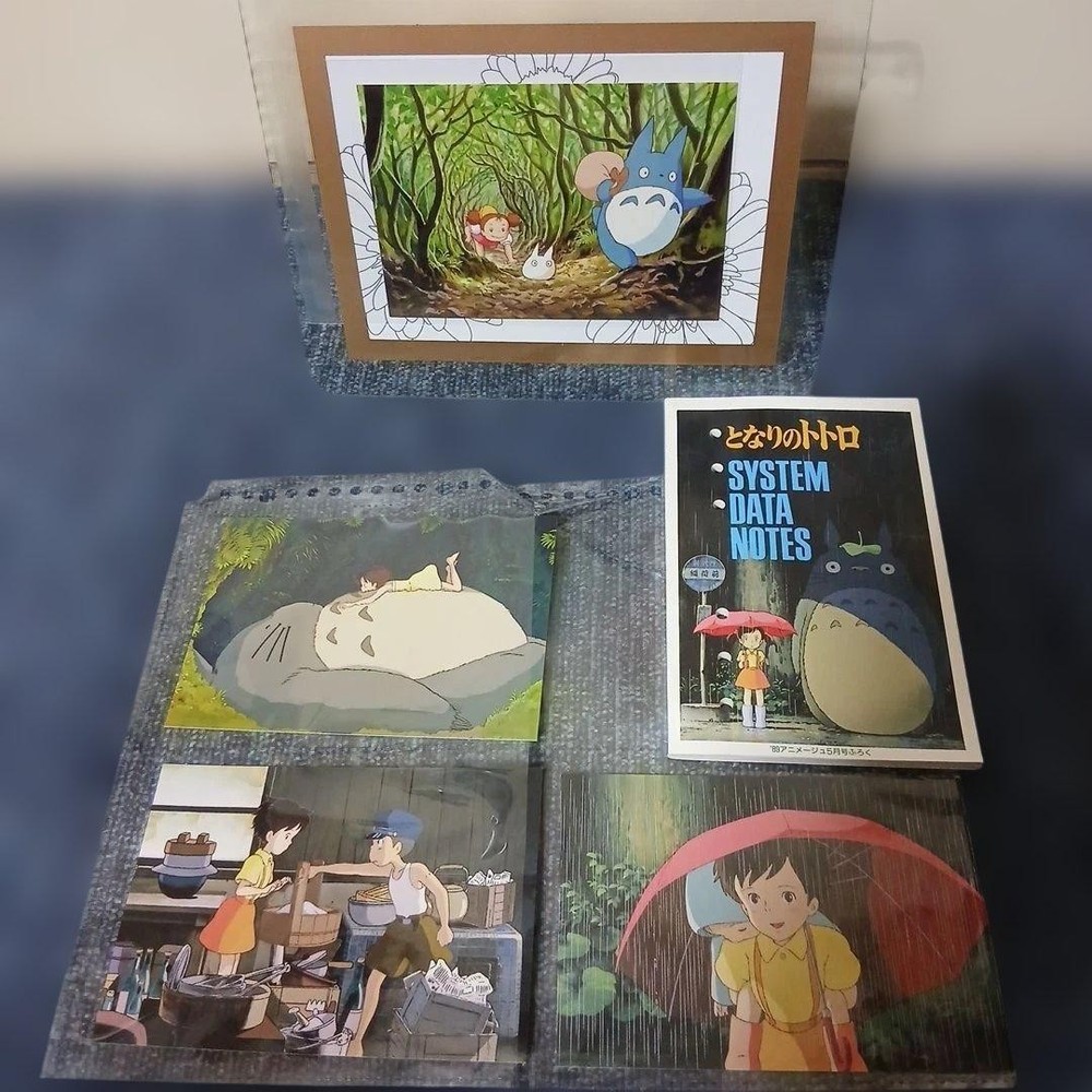 Anime Magazine July 1989 My Neighbor Totoro Ghibli Poster Bonus Notes