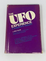 The UFO EXPERIENCE A Scientific Inquiry J. Allen Hynek 1972 HC 1st First Edition