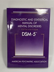 Diagnostic and Statistical Manual of Mental Disorders DSM-5 () – Brand New