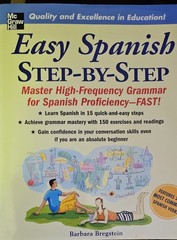 Easy Spanish Step-By-Step by Barbara Bregstein (2005, Perfect)