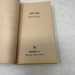 Arcade by n/a PB First Thus Like New 1985