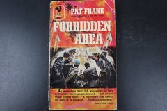Forbidden Area Pat Frank 1957 First Bantam Edition Cold War Thriller Paperback