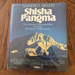 Shishapangma Tibet Mountaineering Climbing Classic Expedition Account 1st Ed.