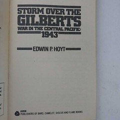 1983 Storm Over the Gilberts by Edwin Hoyt 174 Pages 1st Avon Print