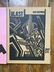 Blast 1 & 2 Wyndham Lewis 1915 War Number Modernist Poetry Black Sparrow