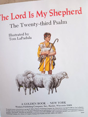 Little Golden Book: David and Goliath, Daniel & The Lord is My Shepherd Vtg.