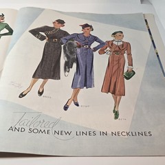 Vtg McCalls’s Mag Jan. 1936 30s Color Ads Fashion Plates Homes Nostalgia READ