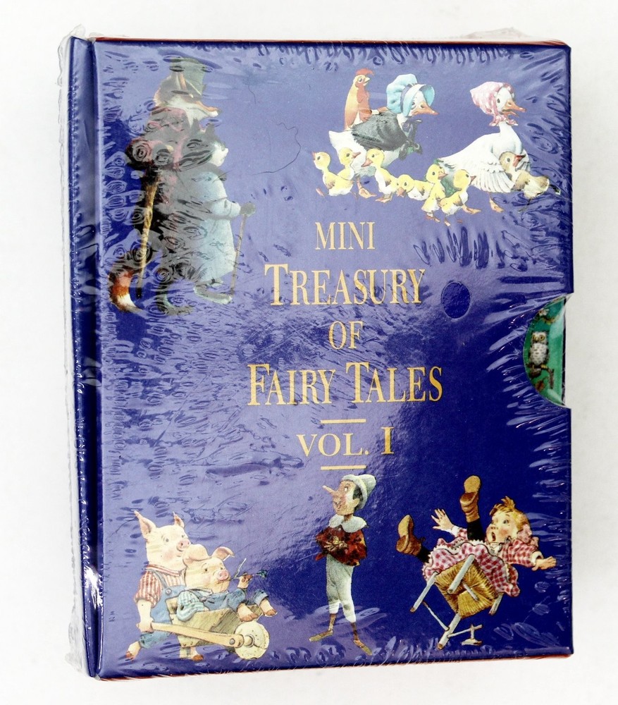 Mini Treasury of Fairy Tales Vol 1 Illustrated Box Set Crescent Books