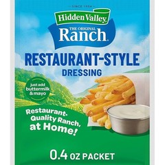 Hidden Valley Original Ranch Buttermilk Recipe 6 x 0.40 oz (2.4 total)