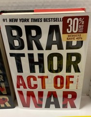 Brad Thor Scot Harvath Thriller Novels Hardcover Books Lot of 7
