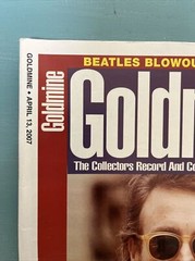 LOT OF 8 GOLDMINE MAGAZINES. JAN-APRIL 2007. BIWEEKLY MAGAZINE COVERING MUSIC