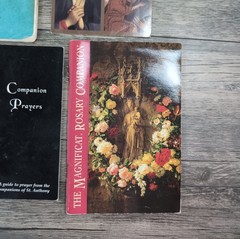 Lot of 10 Vintage Catholic Prayer Books Rosary Companion Marian Devotional Set