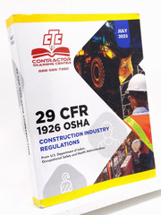 29 CFR 1926 OSHA Construction Industry Regulations & Standards July 2023