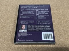 SEALED The Great Courses : Learning Spanish DVD & Course Workbook READ DESC