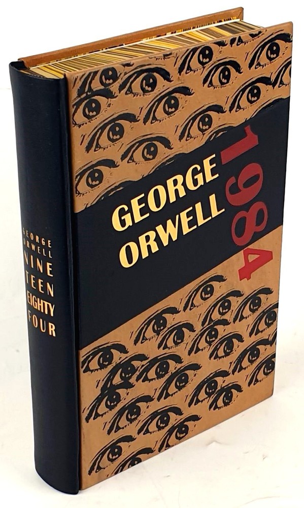 GEORGE ORWELL – 1984 (NINETEEN EIGHTY-FOUR) premium leather binding