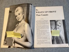 Vintage 1962 Gusto! Magazine No. 2 Men’s Interest Black Nylon Issue! Cheesecake