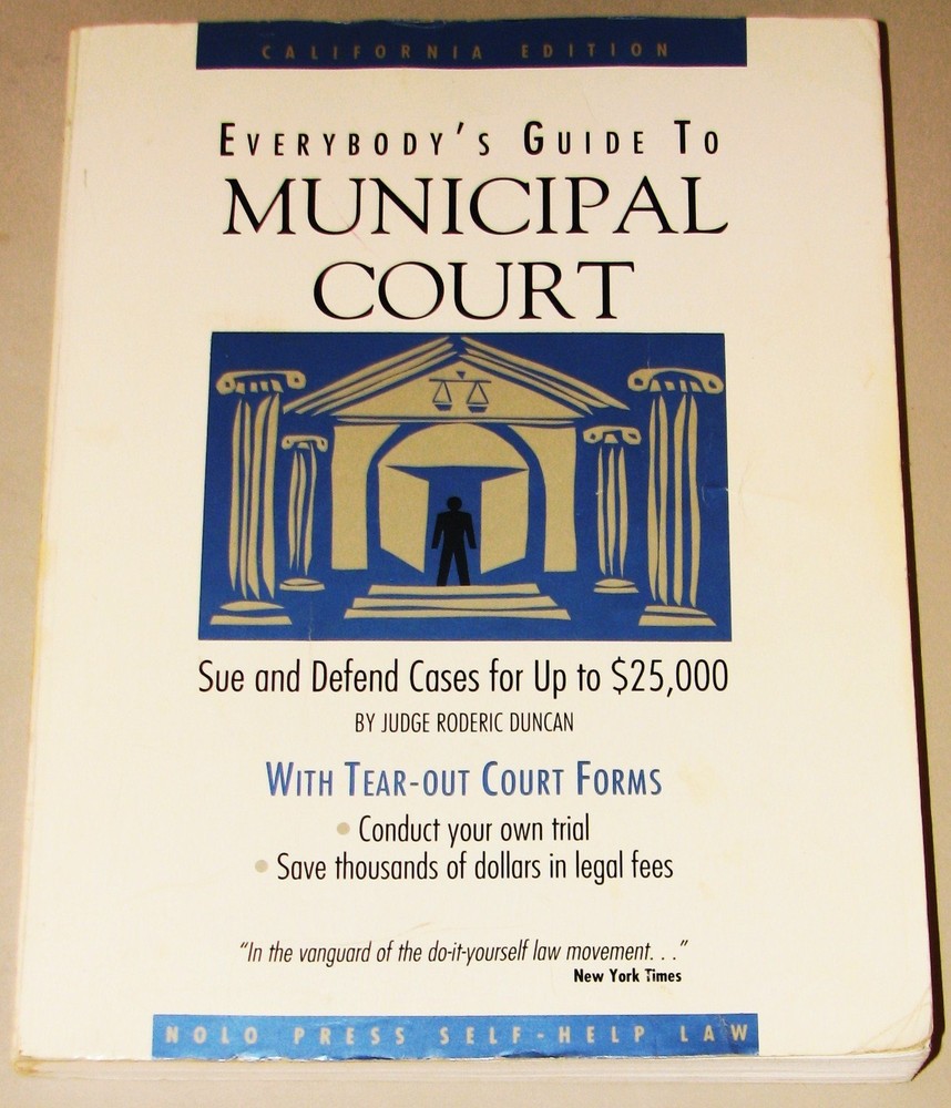 Everybody’s Guide to Municipal Court