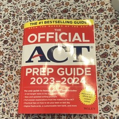 Wiley The Official ACT Prep Guide 2023-2024 Study Guide, 6 Tests, 1120p