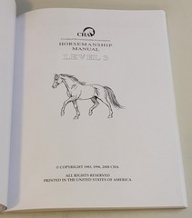 CHA COMPOSITE 2019 MANUAL Certified Horsemanship Association (LEVELS 1, 2, 3, 4)