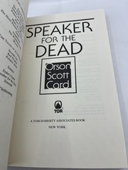 Orson Scott Card – Speaker for the Dead ~ SIGNED ~ 1992 ~ Author’s Definitive Ed