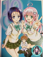 To LOVE-Ru Toraburu Illustration Art Book Rabukara! Love Color Japanese USED