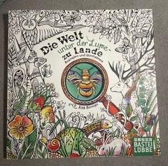 Die Welt unter der Lupe zu Lande RITA BERMAN German Import Nature Coloring Book