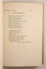 The Way of Poetry John Drinkwater 1920 VERY RARE Color Pictures 272 pages