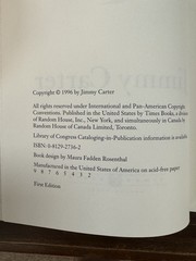 Living Faith By Jimmy Carter SIGNED 1st Edition w/ DJ