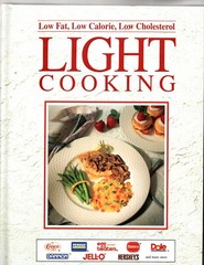 Low Fat, Low Calorie, Low Cholesterol Light Cooking (1994, Hardcover) 608 pages