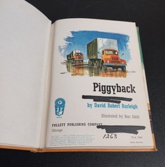 1962 Piggyback David Robert Burleigh Follett Publishing Co.